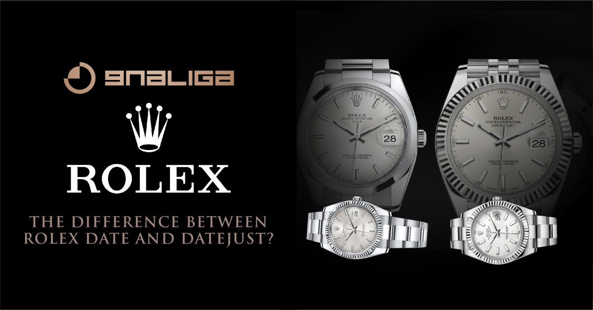 difference between rolex day date and datejust