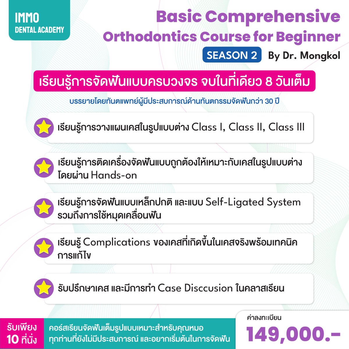 Basic Comprehensive Orthodontics Course For Beginner By Dr.Mongkol SS2 ...