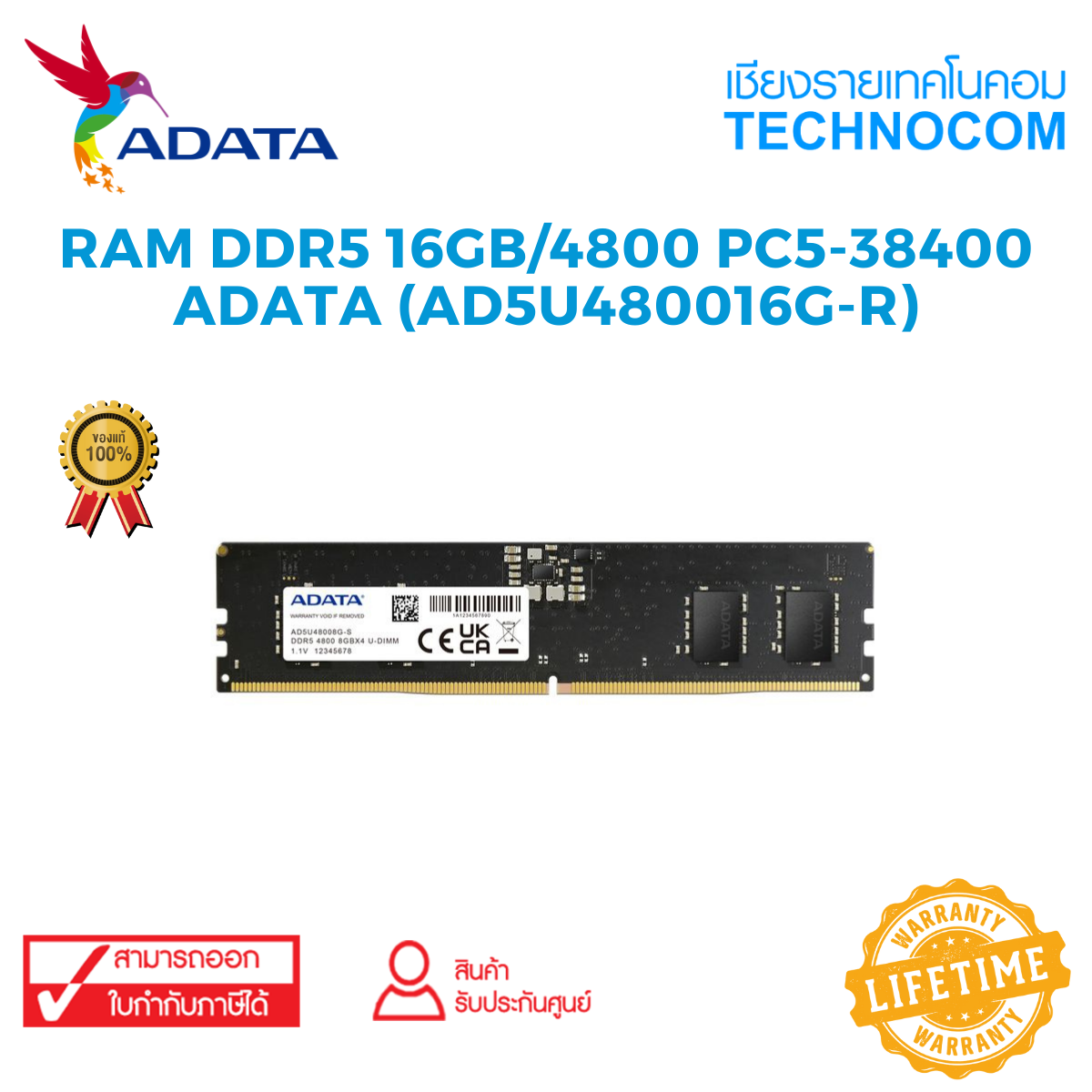 新品未使用】ADATA DDR5-4800 PC5-38400 16GB×2 | fptv.uthm.edu.my