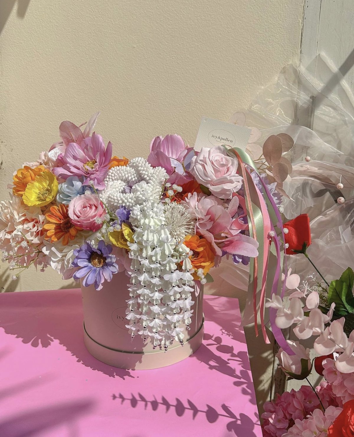 Be Lively Box with artificial garland ivyandpollen