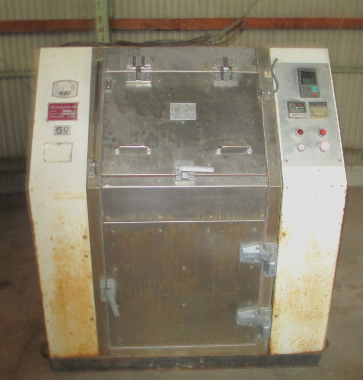 USED MACHINE SINTO SZR-10N CRYOGENIC RUBBER DEFLASHER - sanshothailand