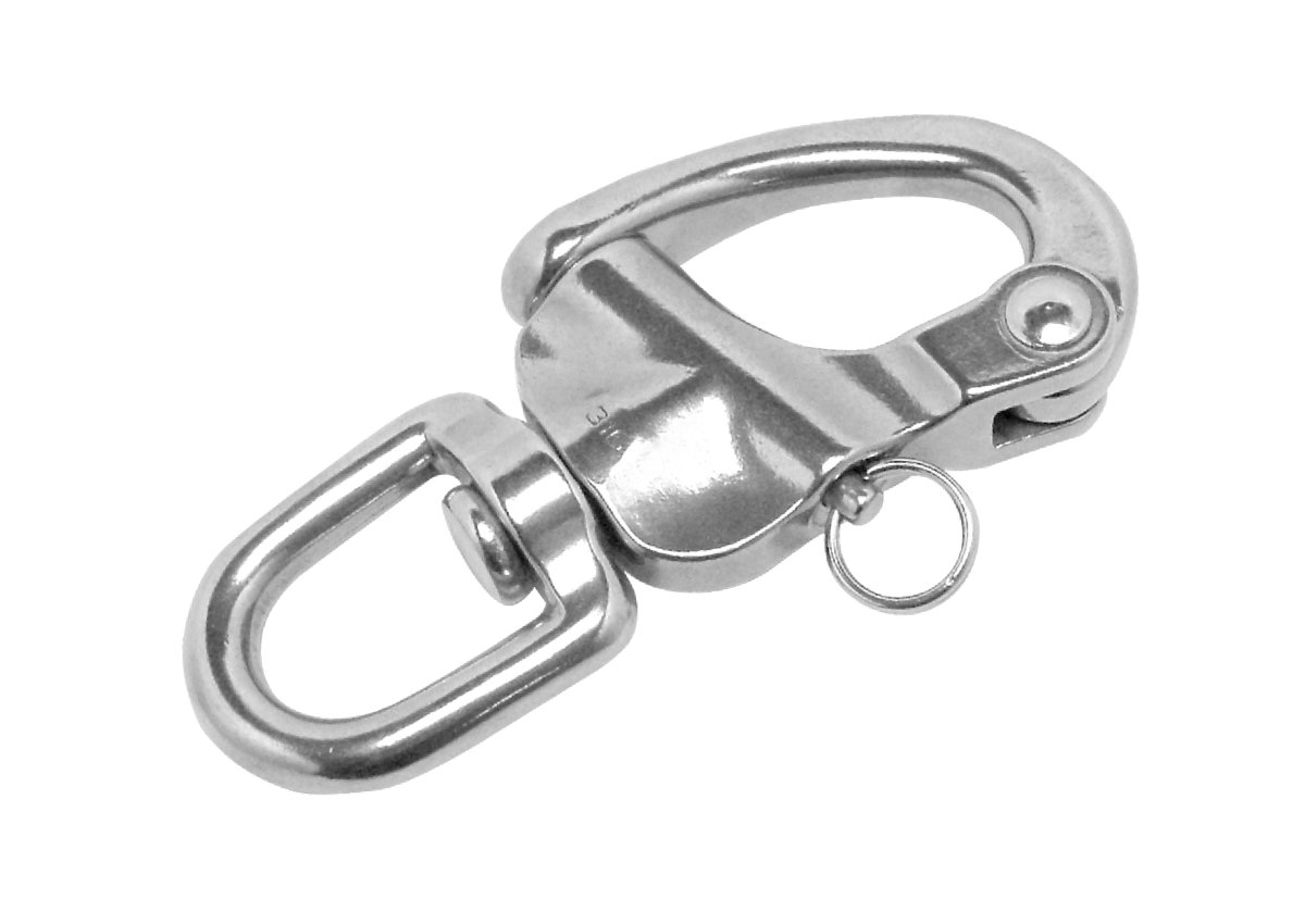 Snap shackle (cast swivel eye) strudyna