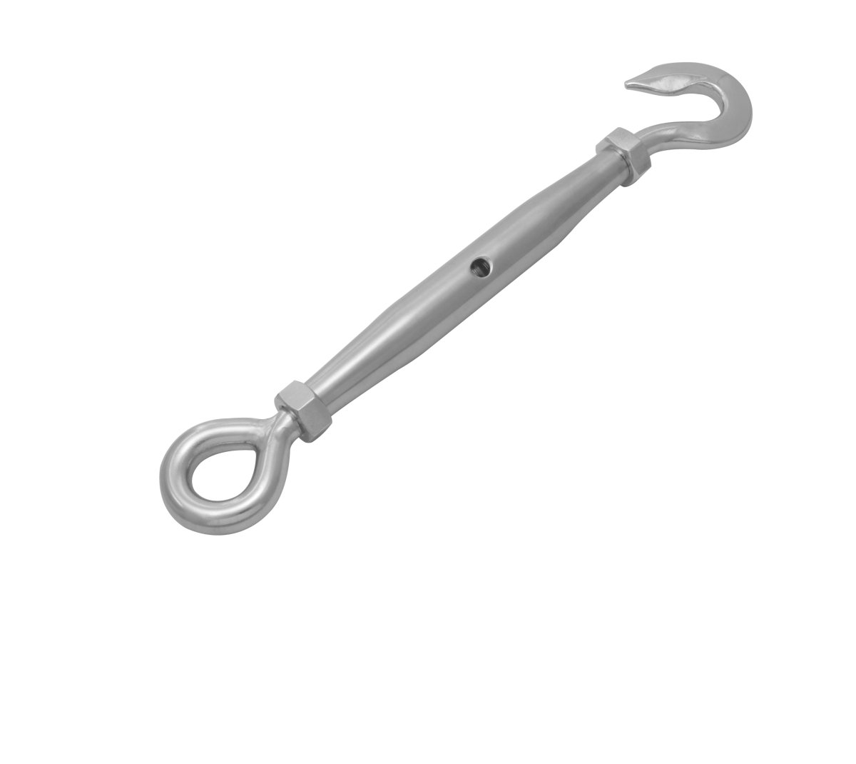 Pipe turnbuckle, Hook and eye strudyna