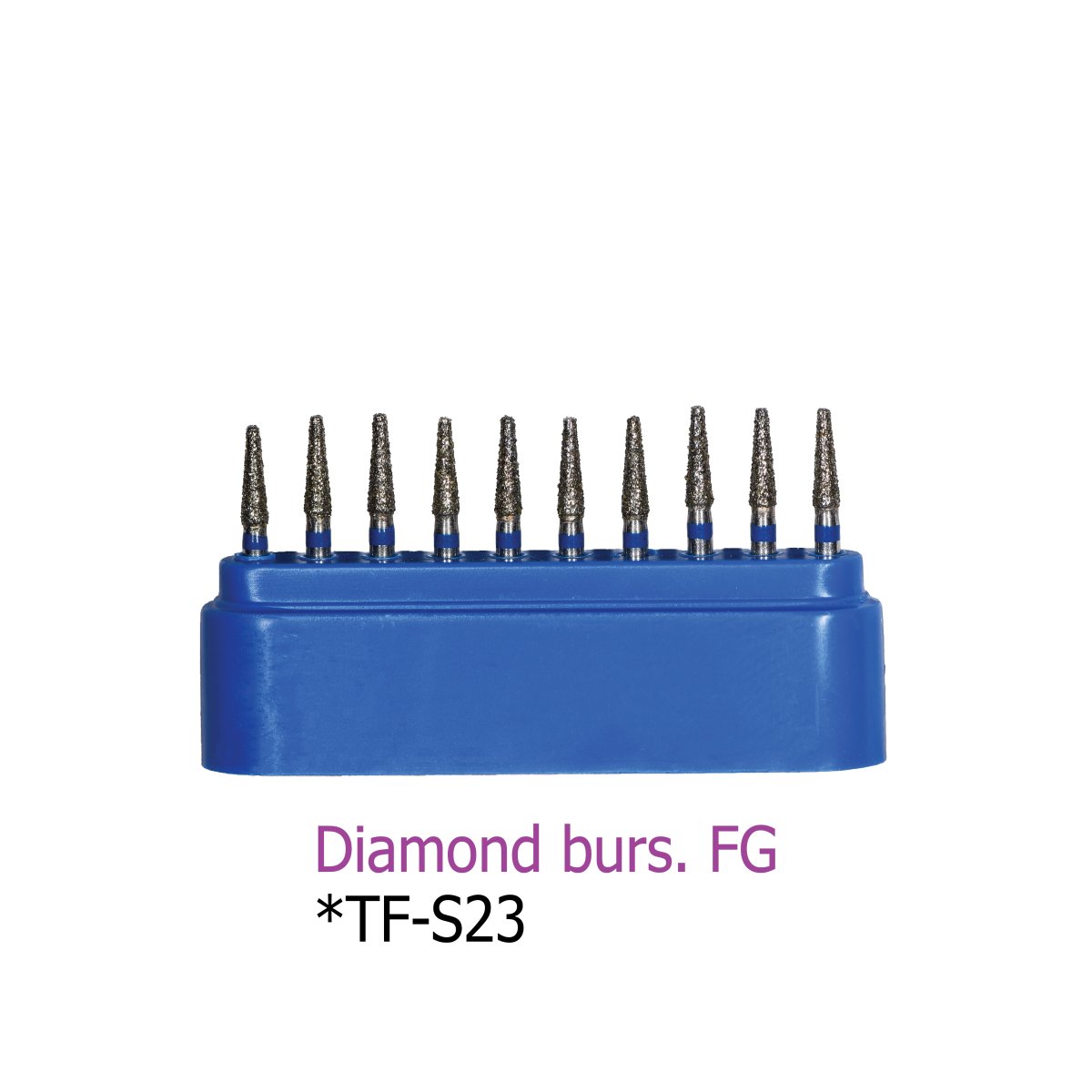 Diamond burs. FG *TFS23 prominentdental