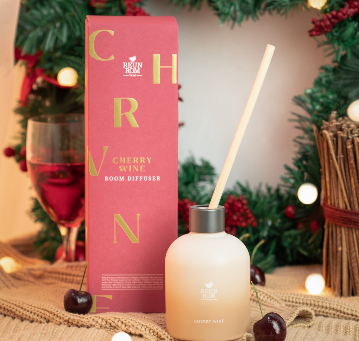 Cherry Wine Room Diffuser 200ml reunrom