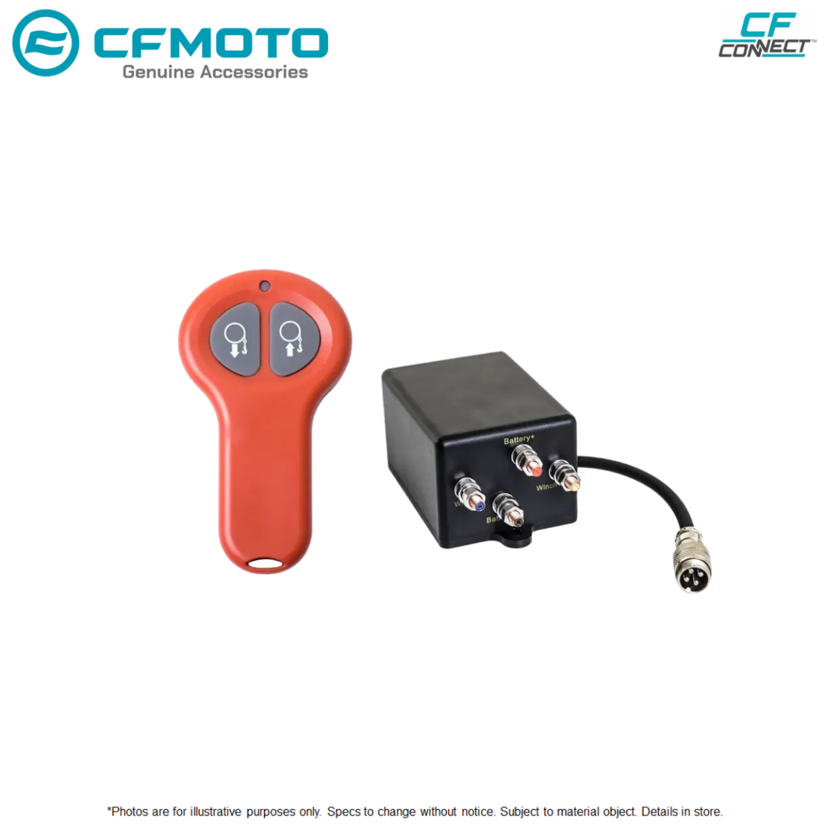 Wireless Winch control atvcfmoto