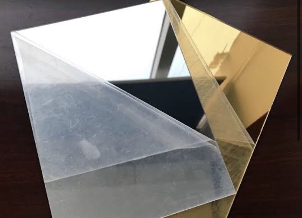 แผ่นอะคริลิคมิลเลอร์ Acrylic Mirror Sheet clinemetal