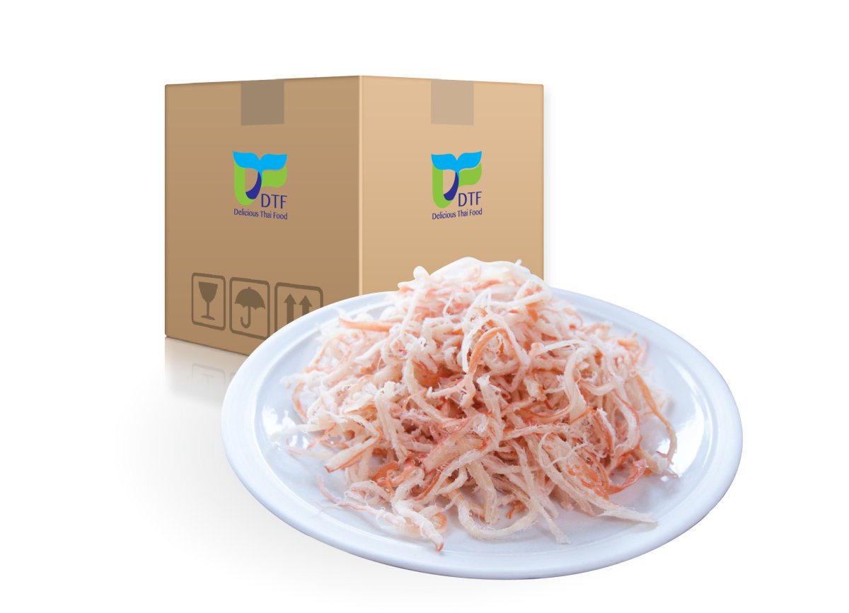 Dried Shredded Squid (Red Spicy Flavor) by whole carton 10 kg