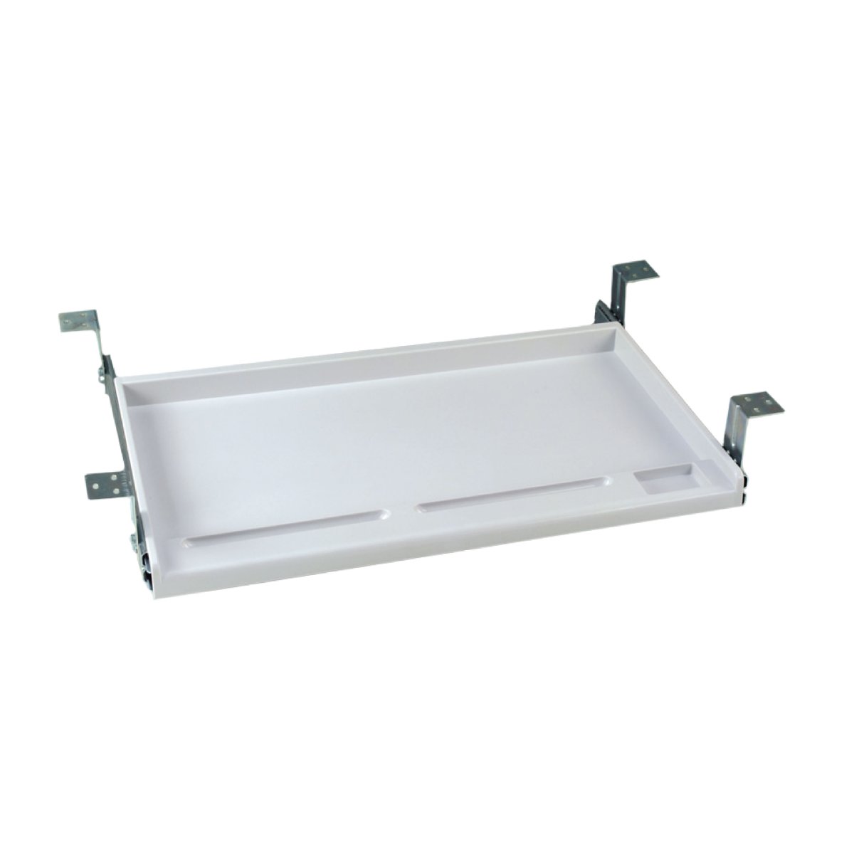 KB003G Keyboard Tray BuildIn Grey (AIDATA) Bigkidinoffice