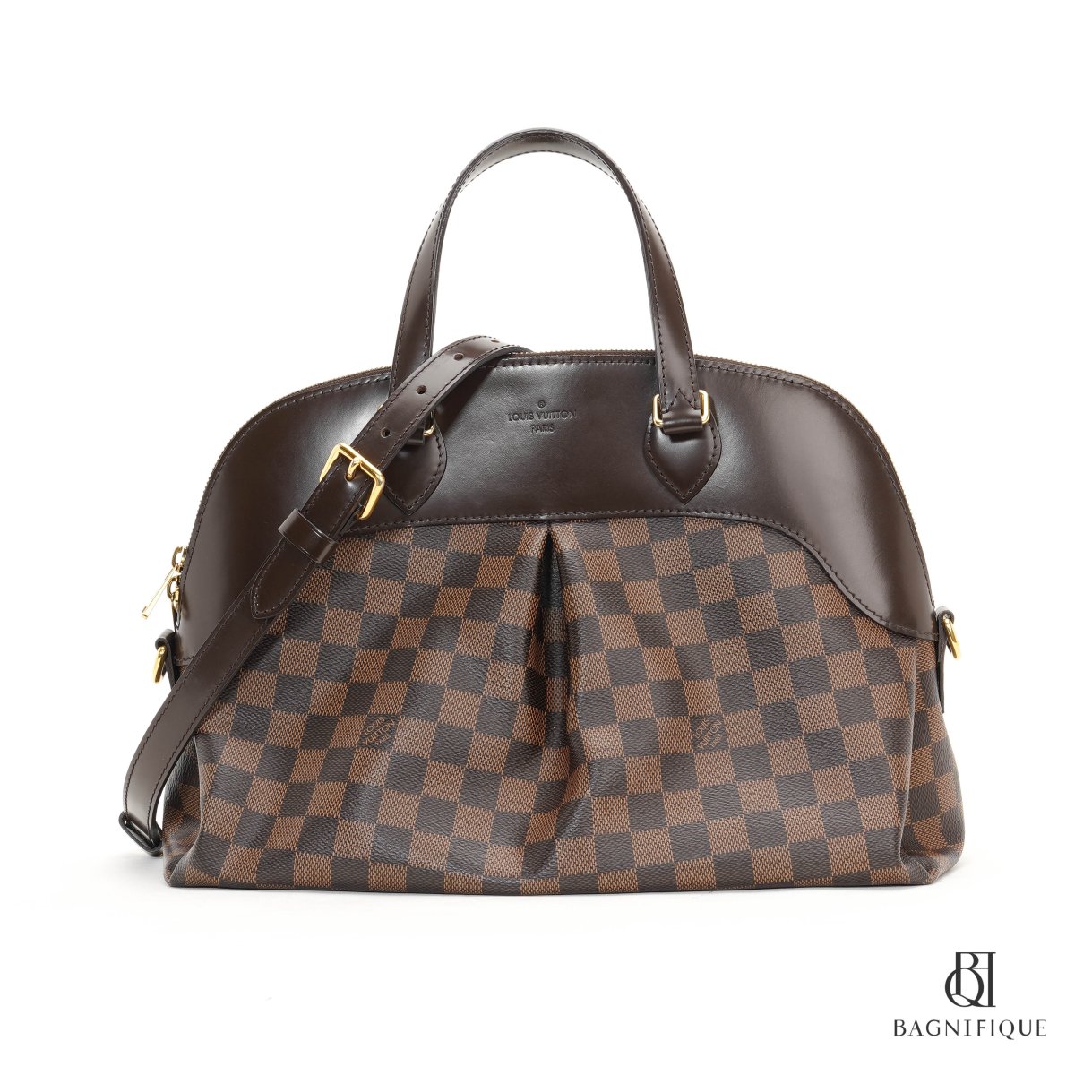 Louis Vuitton TREVI PM BROWN DAMIER CANVAS GHW - bagnifiquethailand