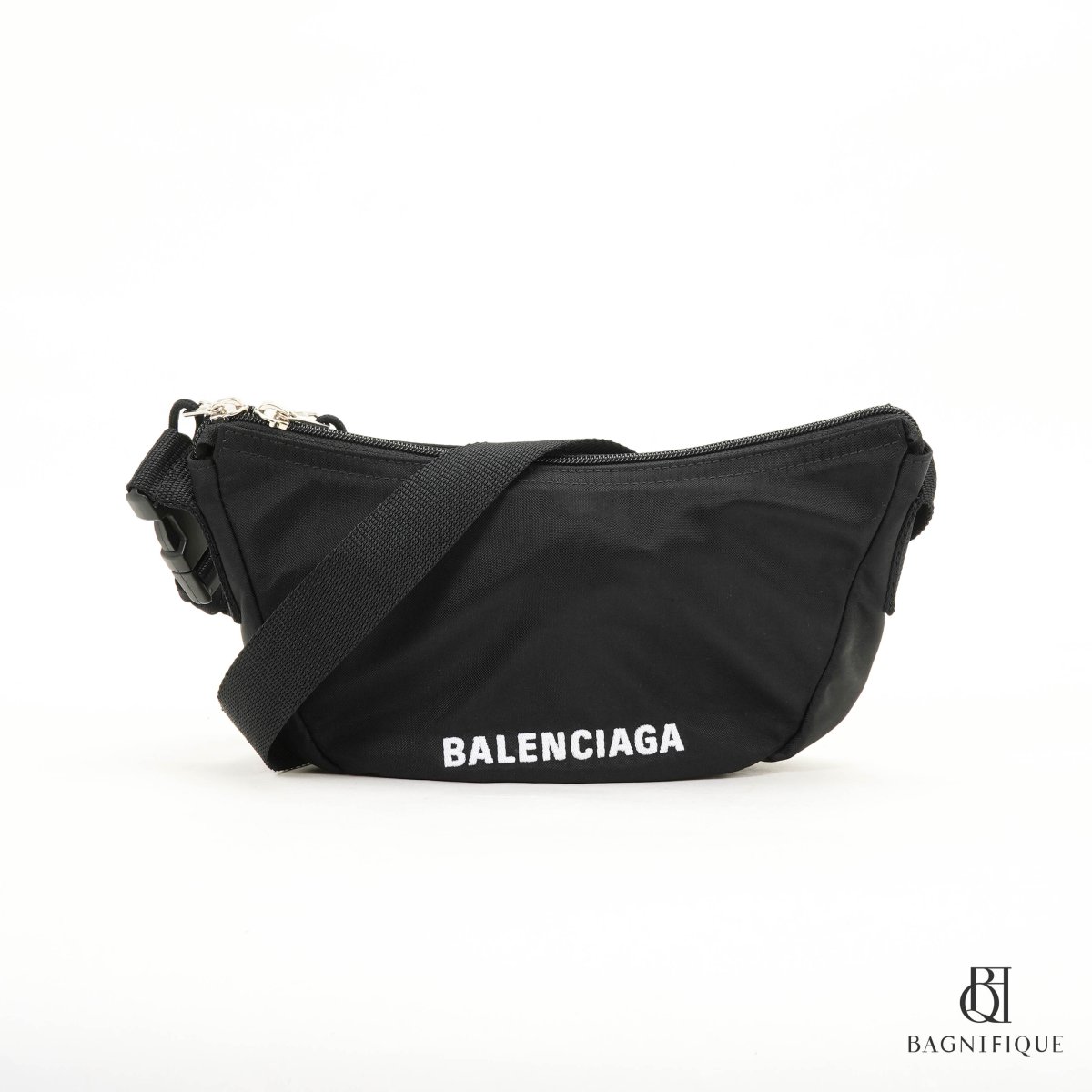 Balenciaga Army Nylon Large Belt Bag in Black for Men  Lyst