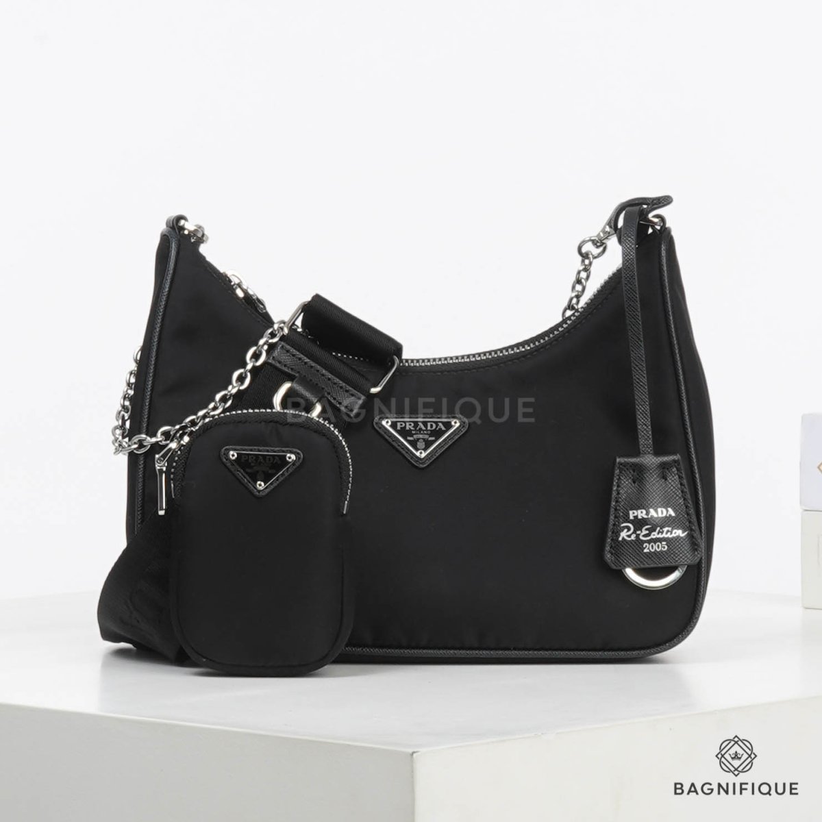 PRADA RE-EDITION 2005 BLACK 2021 - bagnifiquethailand