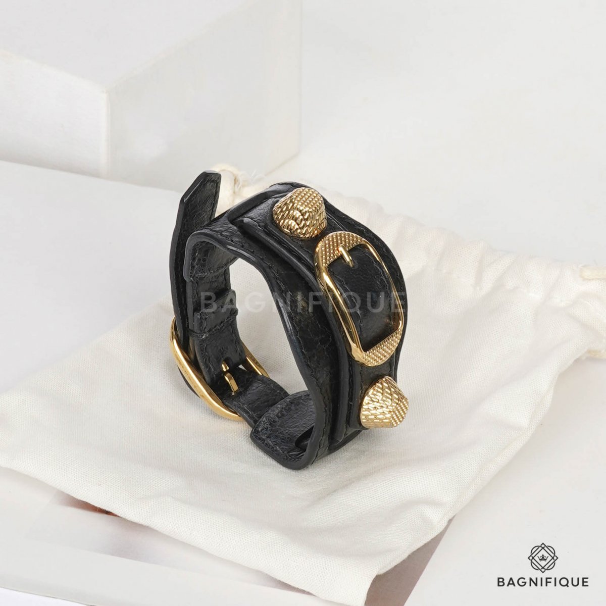 Authentic Second Hand Balenciaga Double Tour Wrap Bracelet PSS49800005   THE FIFTH COLLECTION