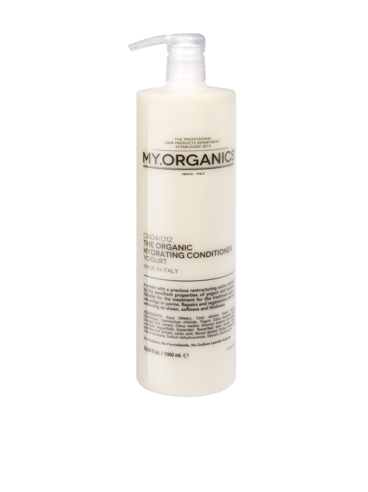 THE ORGANIC HYDRATING CONDITIONER YOGURT (1,000 ml