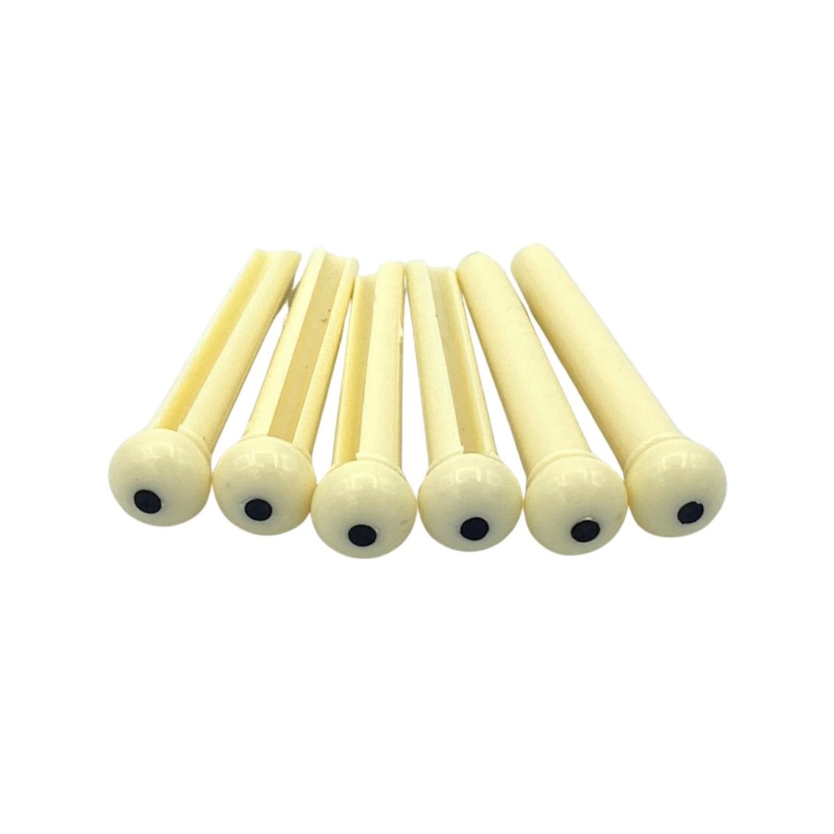 Plastic Bridge Pins, Ivory acousticvilla