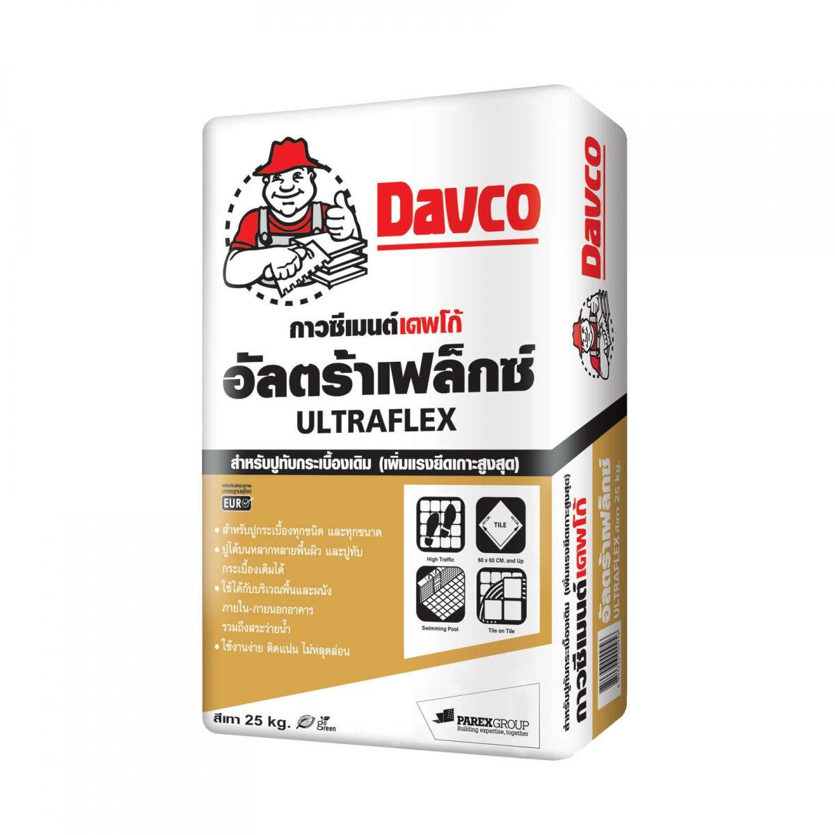Davco UltraFlex, 25 kg/bag Simplexthailand