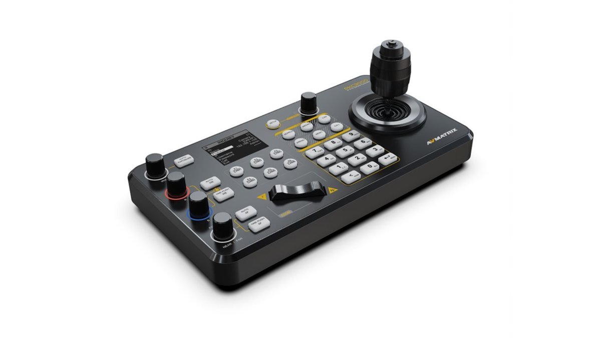 PKC3000 Professional IP & Serial PTZ Camera Joystick Controller