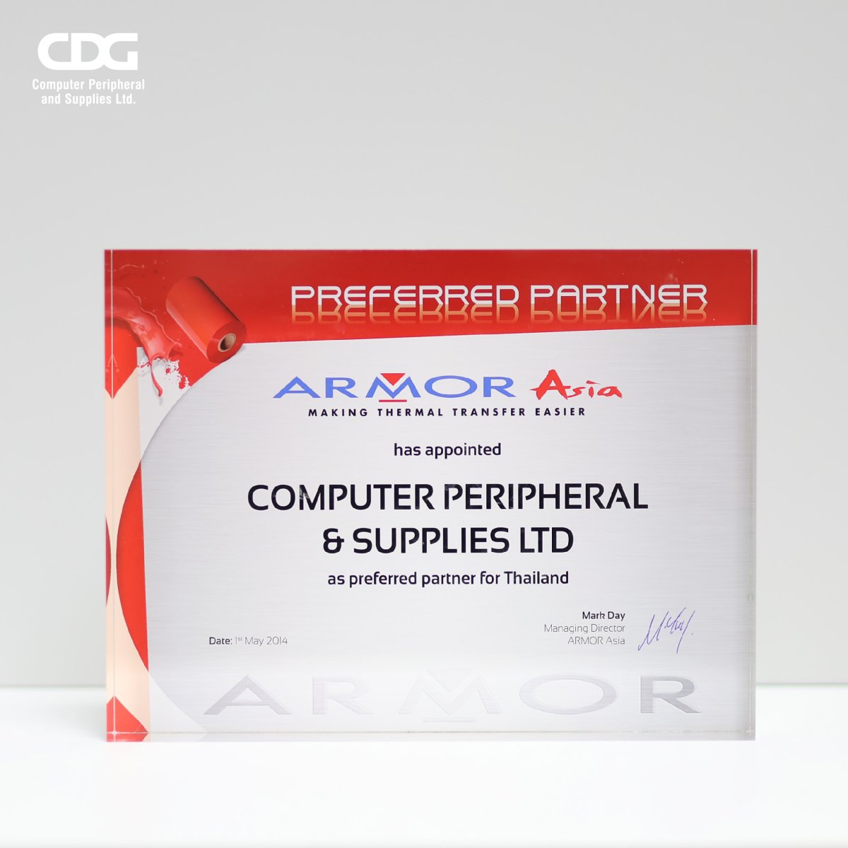ARMOR Asia as Preferred Partner for Thailand cps