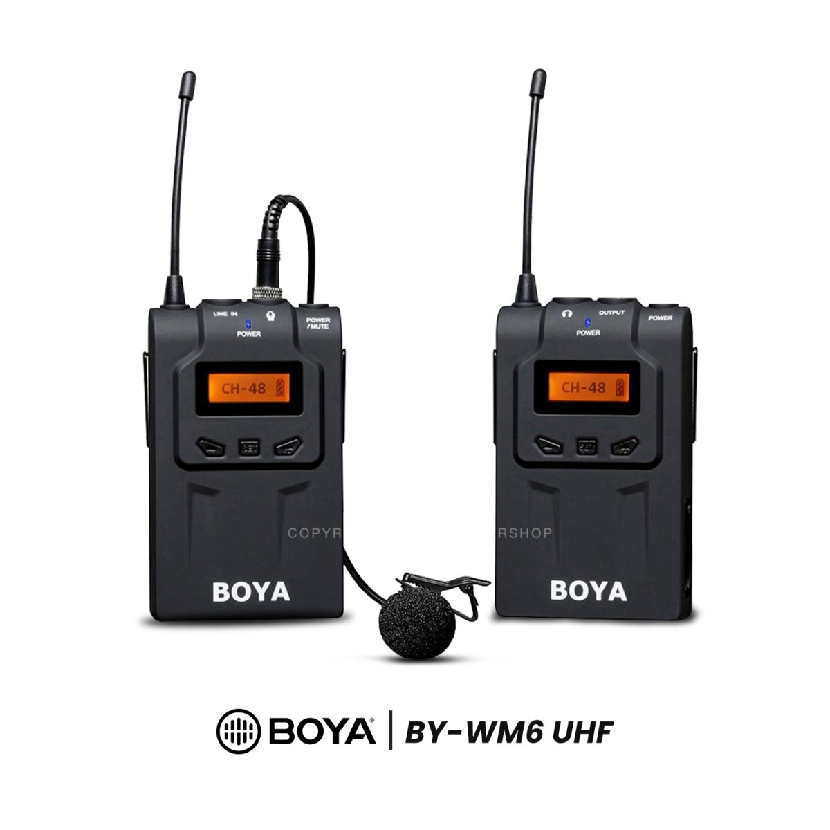 Boya By Wm6 By Wm4 Mark Ii By Wm8 Pro Uhf Wireless Sistem Mikrofon Omni Directional Mikrofon Lavalier Untuk Dv Dslr Mikrofon Aliexpress