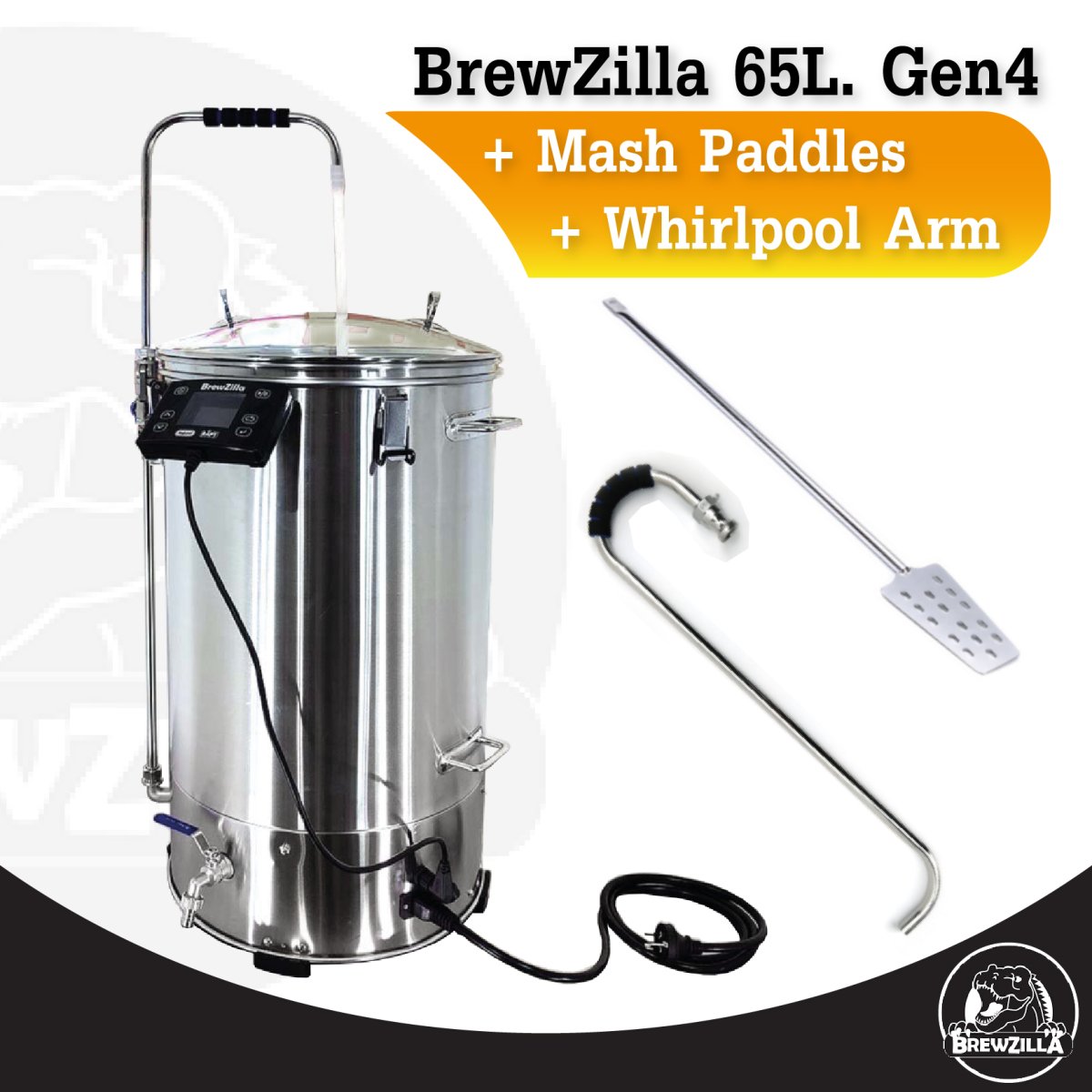 หม้อต้มไฟฟ้า BrewZilla 65L Gen 4 beervadsadu
