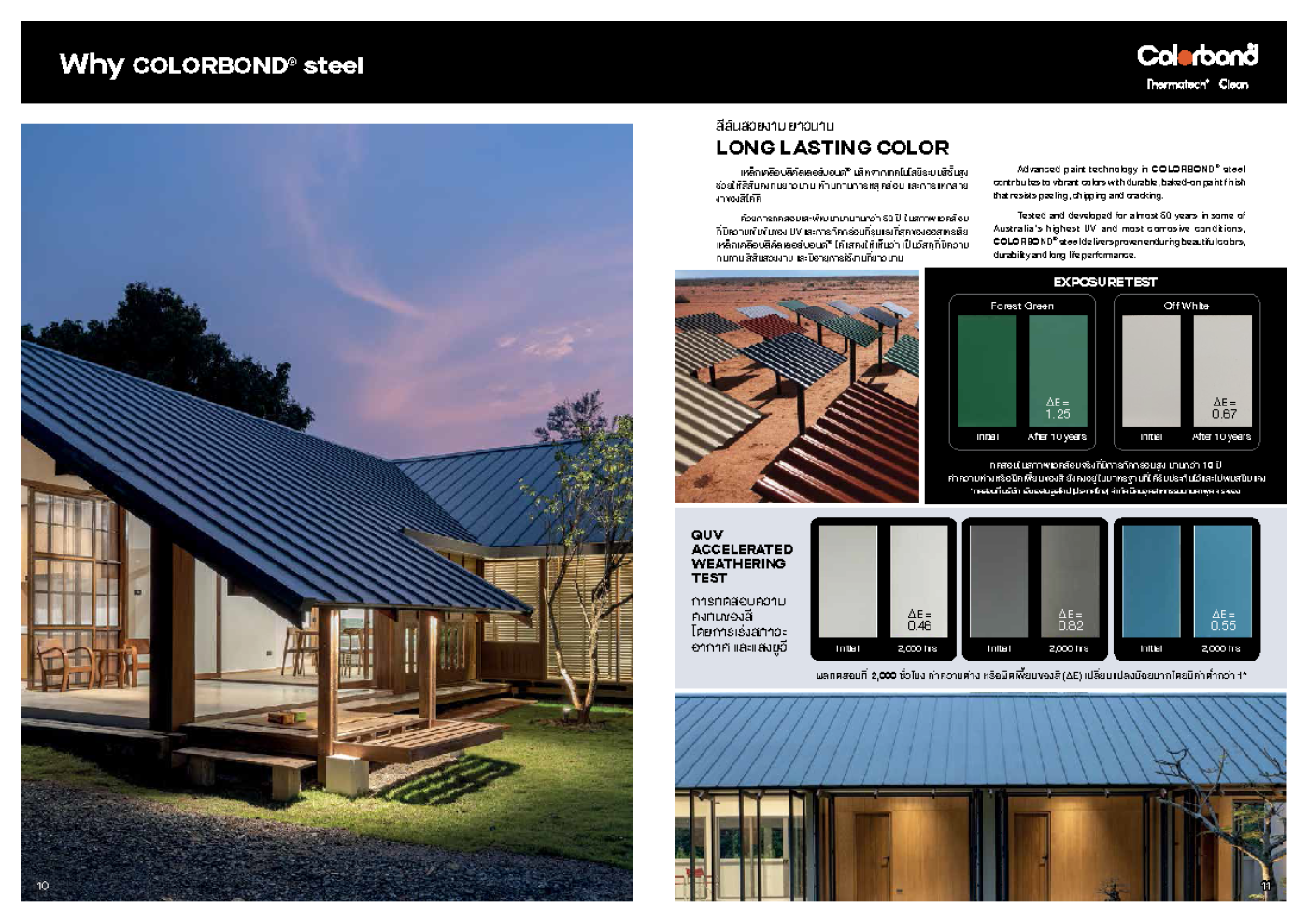 Bluescope Sheet Pattern COLORBOND® BLUESCOPE STEEL