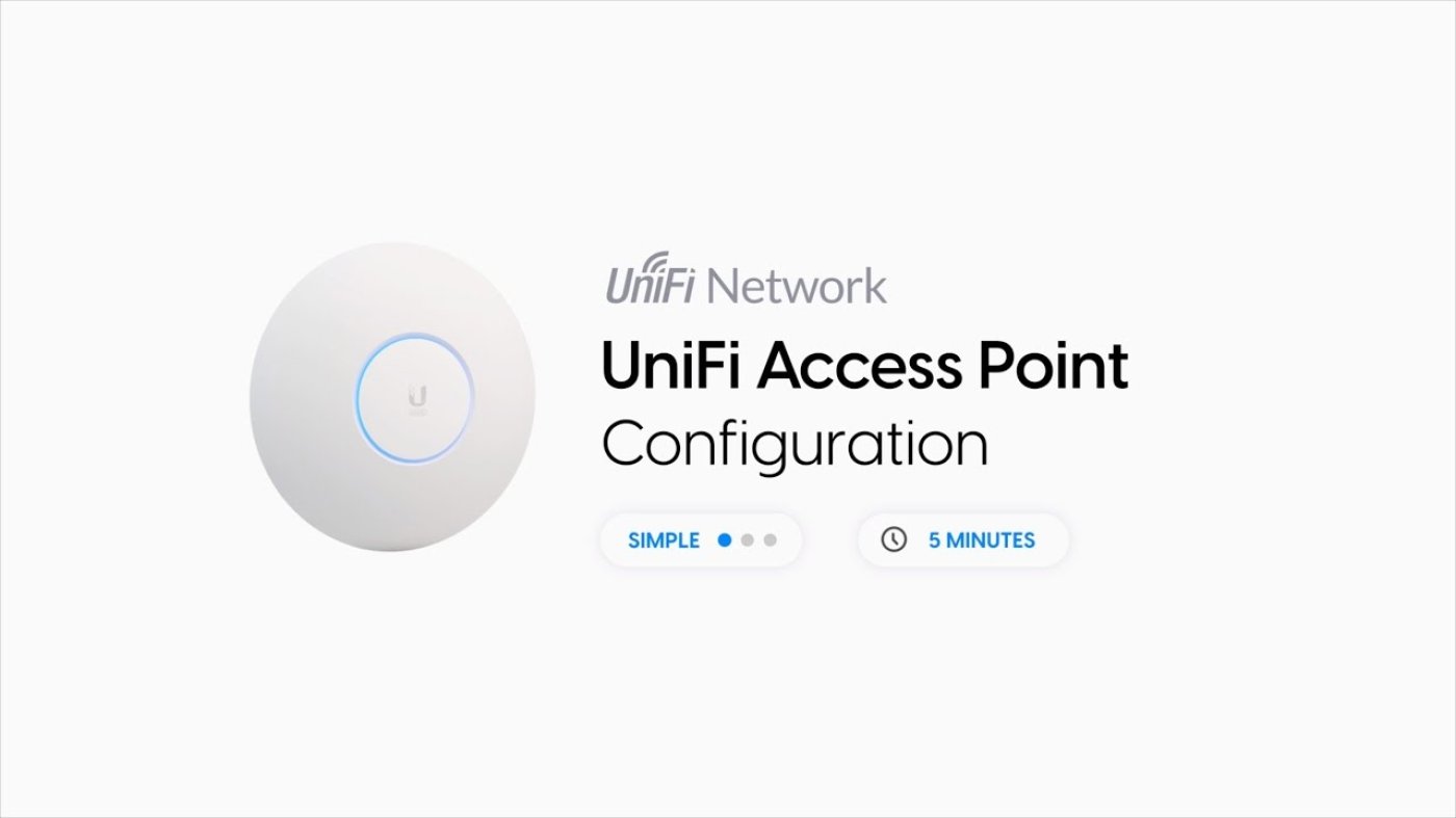 Unifi How to Configure: Ubiquiti UniFi Access Point