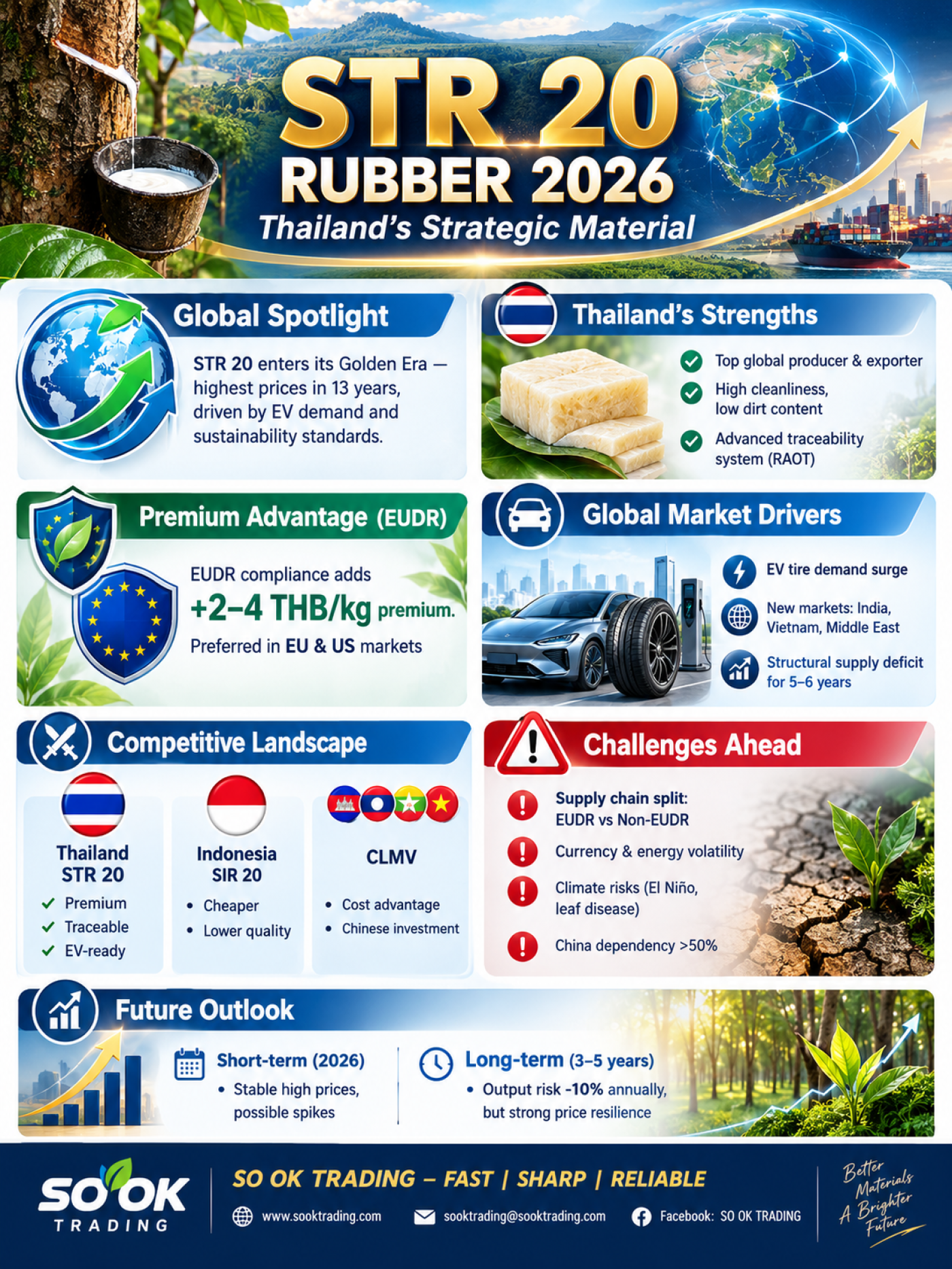STR 20 Golden Era 2026: Thailand Rubber on the Global Stage