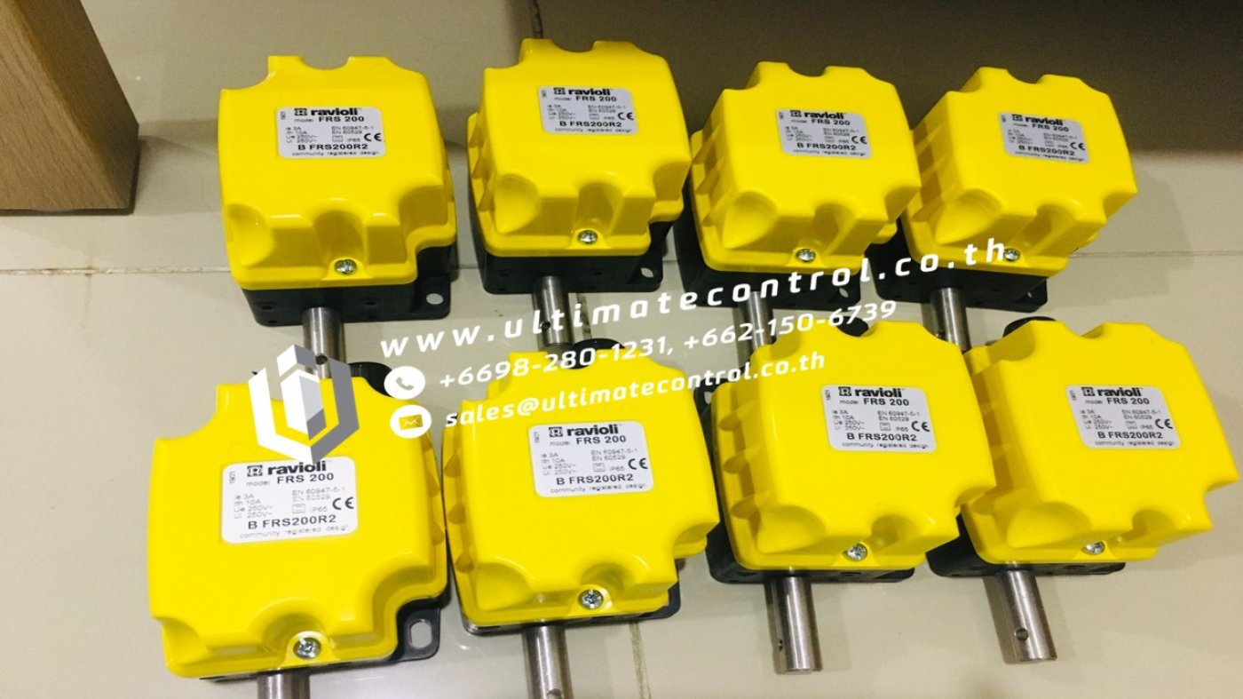 Drives and Motors แบรนด์ RAVIOLI รุ่น BFRS 200R2 ชนิด Rotary limit ...