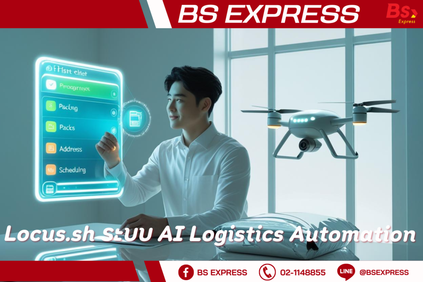 Locus.sh – ระบบ AI Logistics Automation ที่พลิกโฉมวงการจัดส่ง