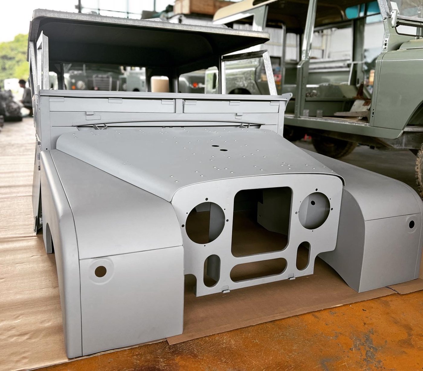 Land Rover 90 Rear Shell Land Rover Series 1-2-3 Full-Body Reproduction Available