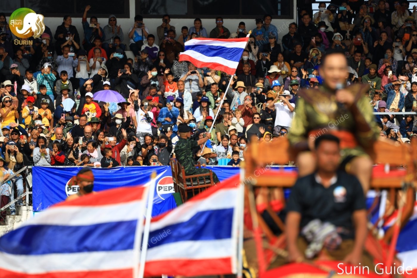 Major General Nat Sri-in participates in the performance the last ...