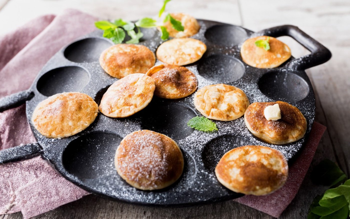 Poffertjes: Dutch Mini Pancakes & Netherlands Dessert