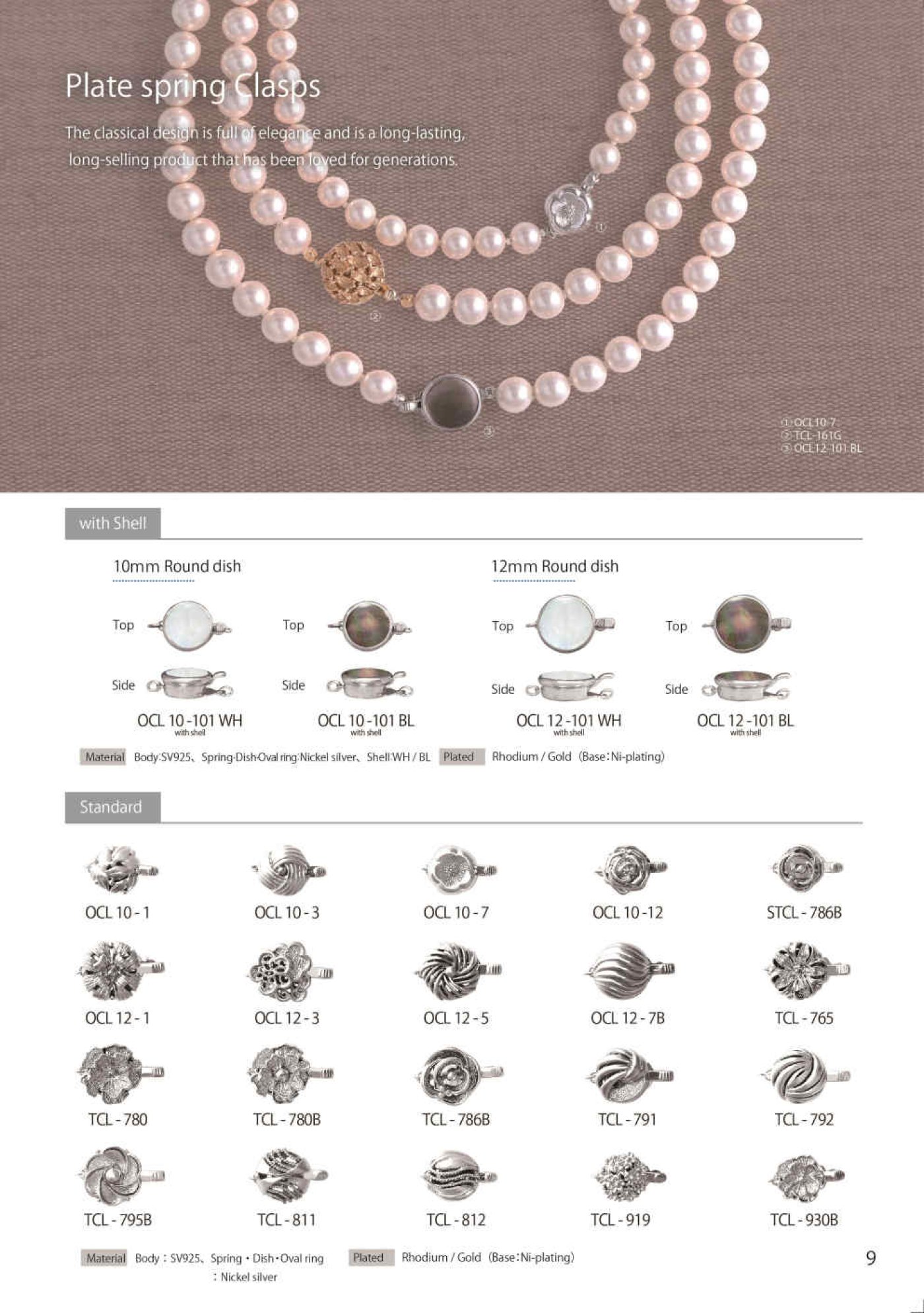 Article 5 TSPSPC CATALOG (CLASPS AND JEWELRY PARTS)
