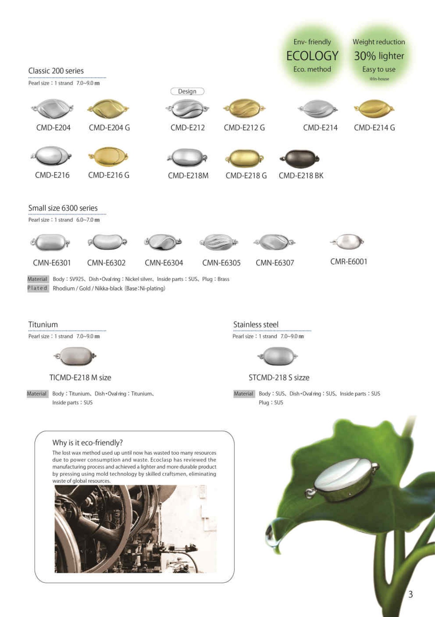 Article 5 TSPSPC CATALOG (CLASPS AND JEWELRY PARTS)