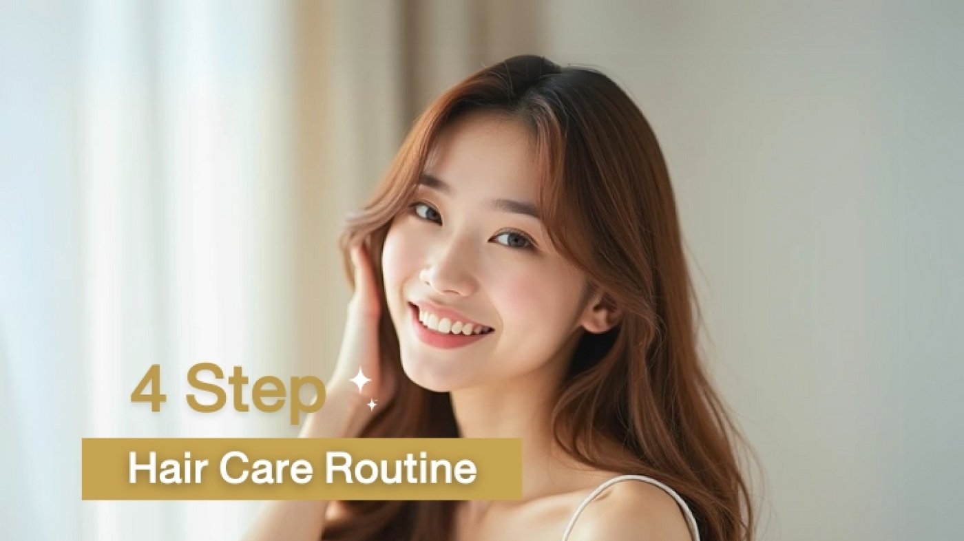 4 Step Hair Care Routine