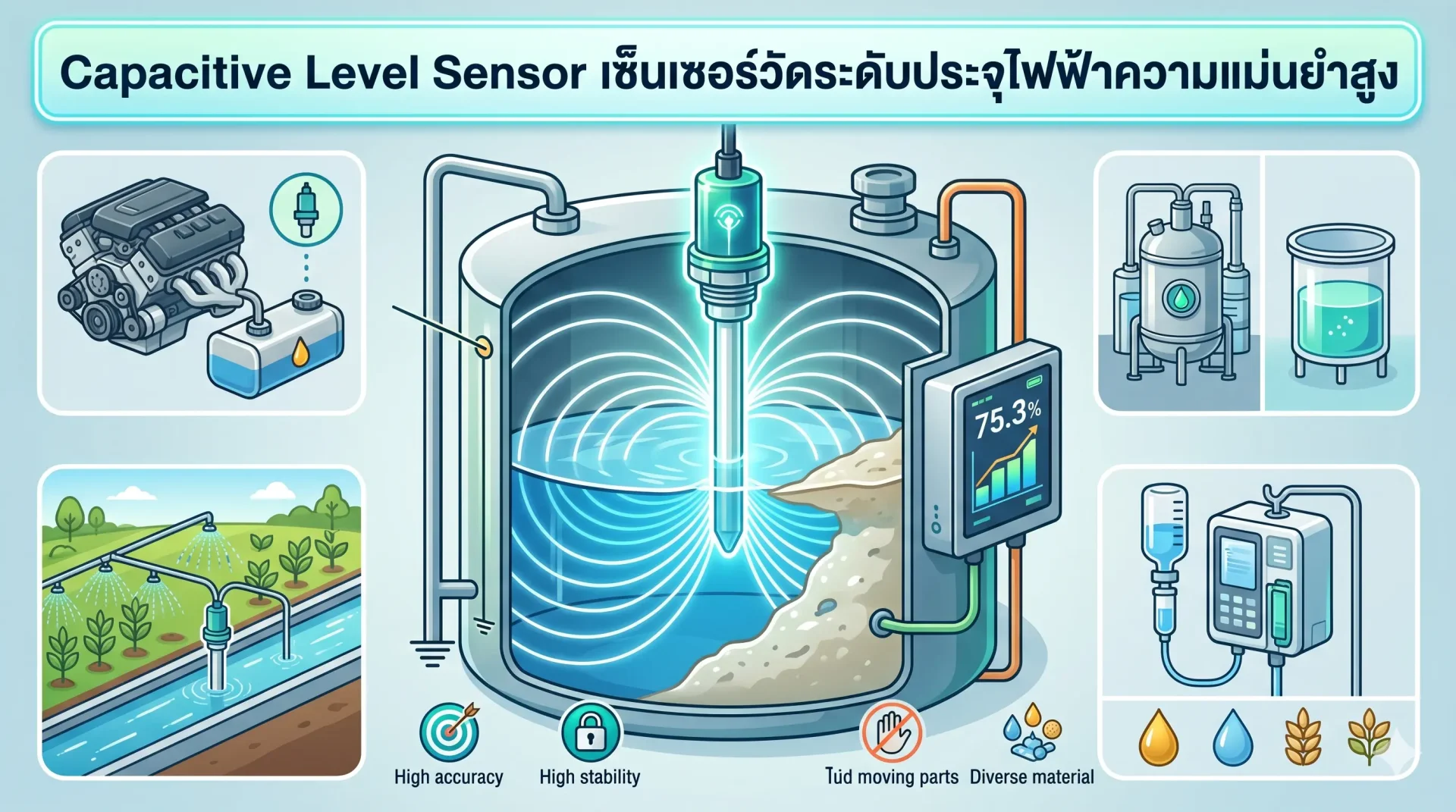 Capacitive Level Sensor Capacitive Level Sensor