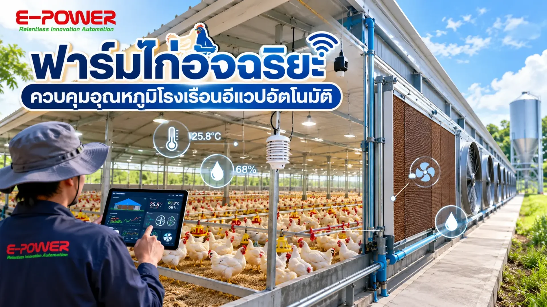 ฟาร์มไก่อัจฉริยะ ฟาร์มไก่อัจฉริยะ