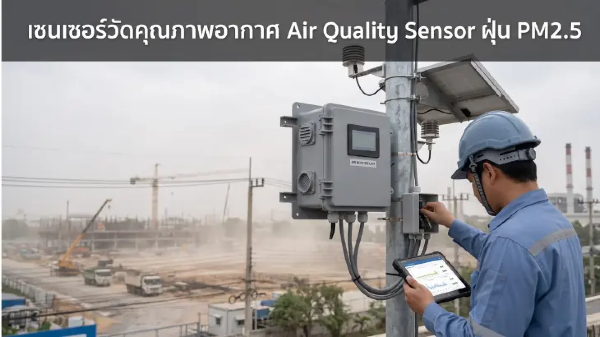 เซนเซอร์วัดคุณภาพอากาศ (Air Quality Sensor) เซนเซอร์วัดคุณภาพอากาศ (Air Quality Sensor)