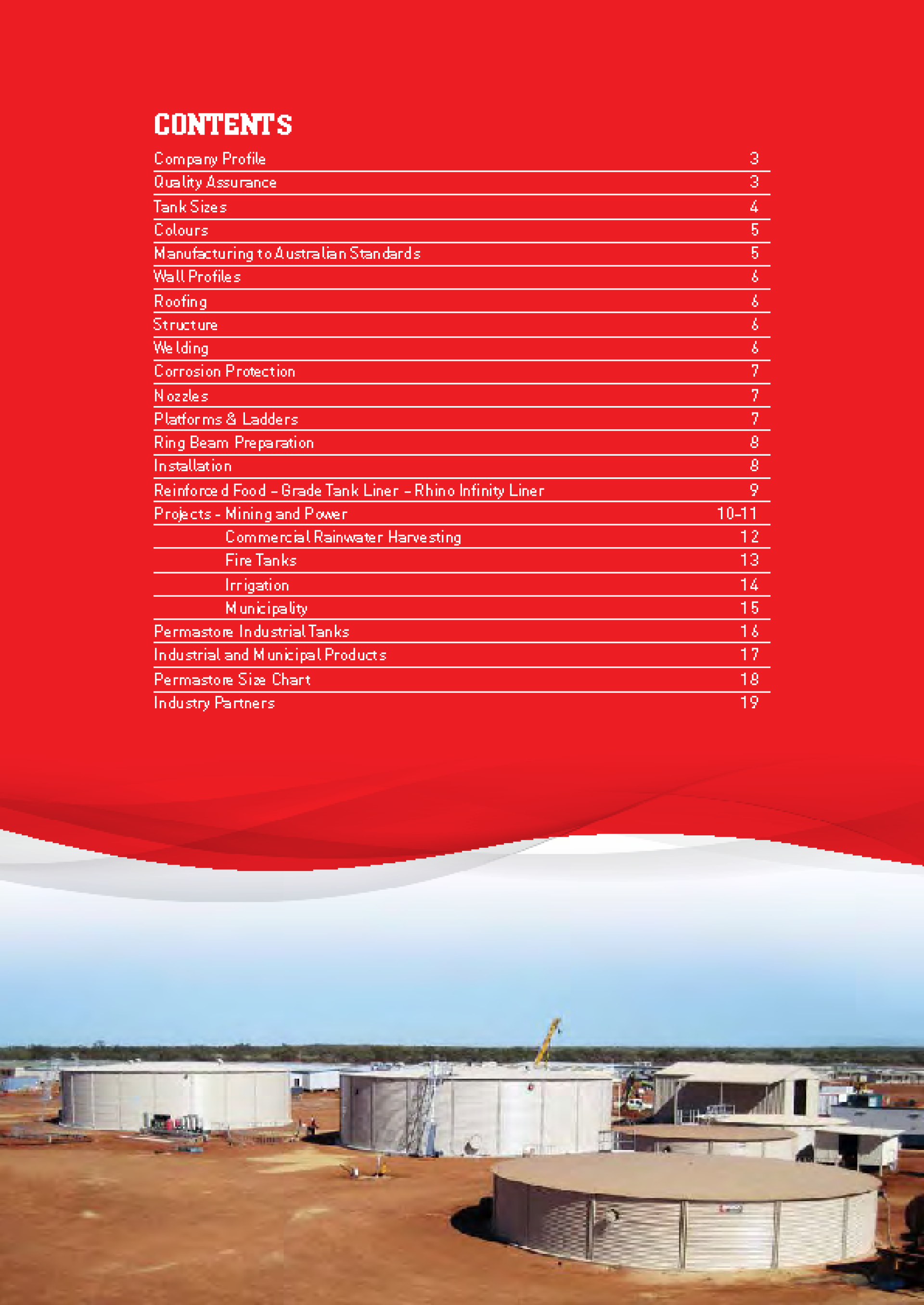 Kingspan Rhino Commercial Tank Catalog by colorroof