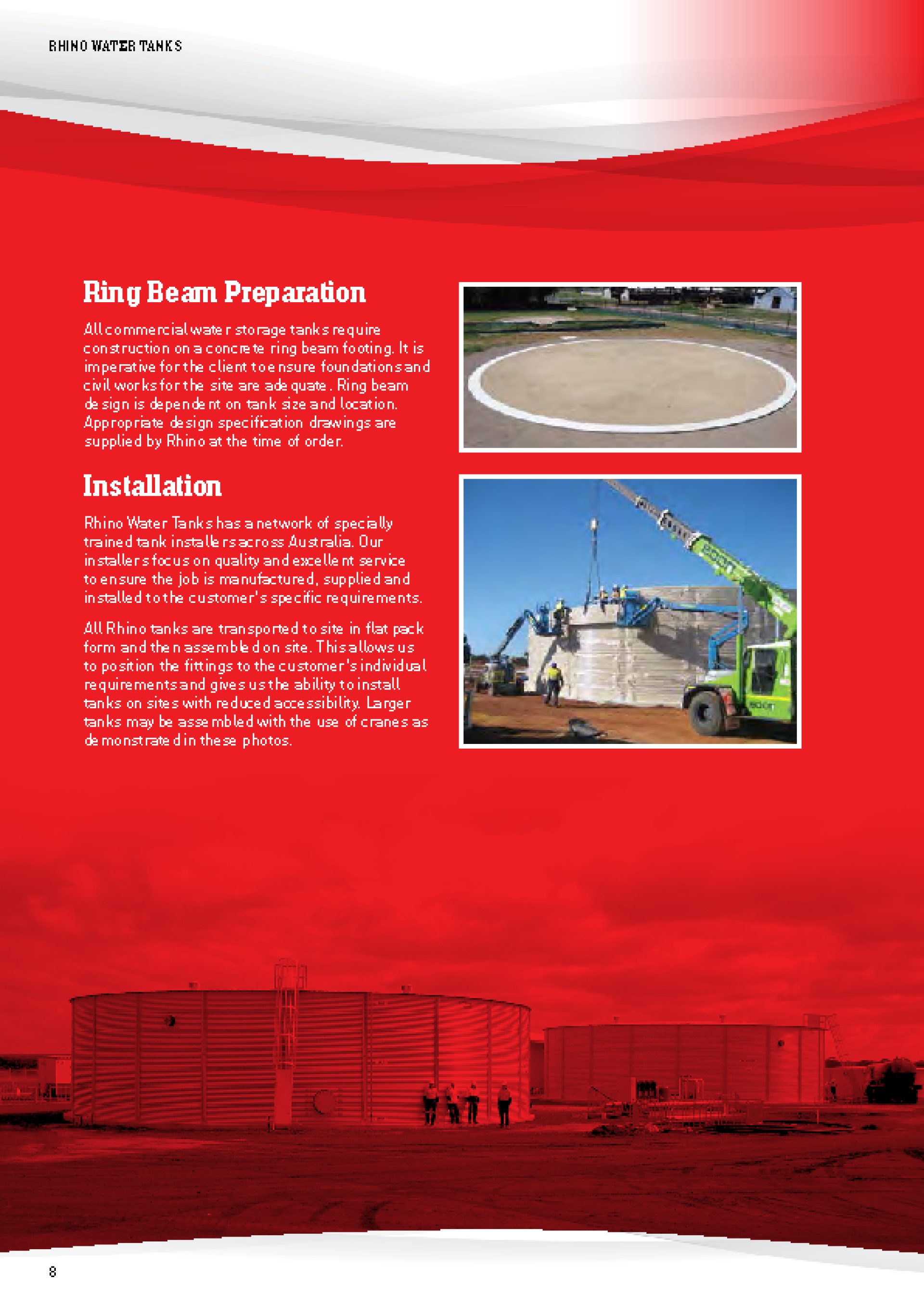 Kingspan Rhino Commercial Tank Catalog by colorroof