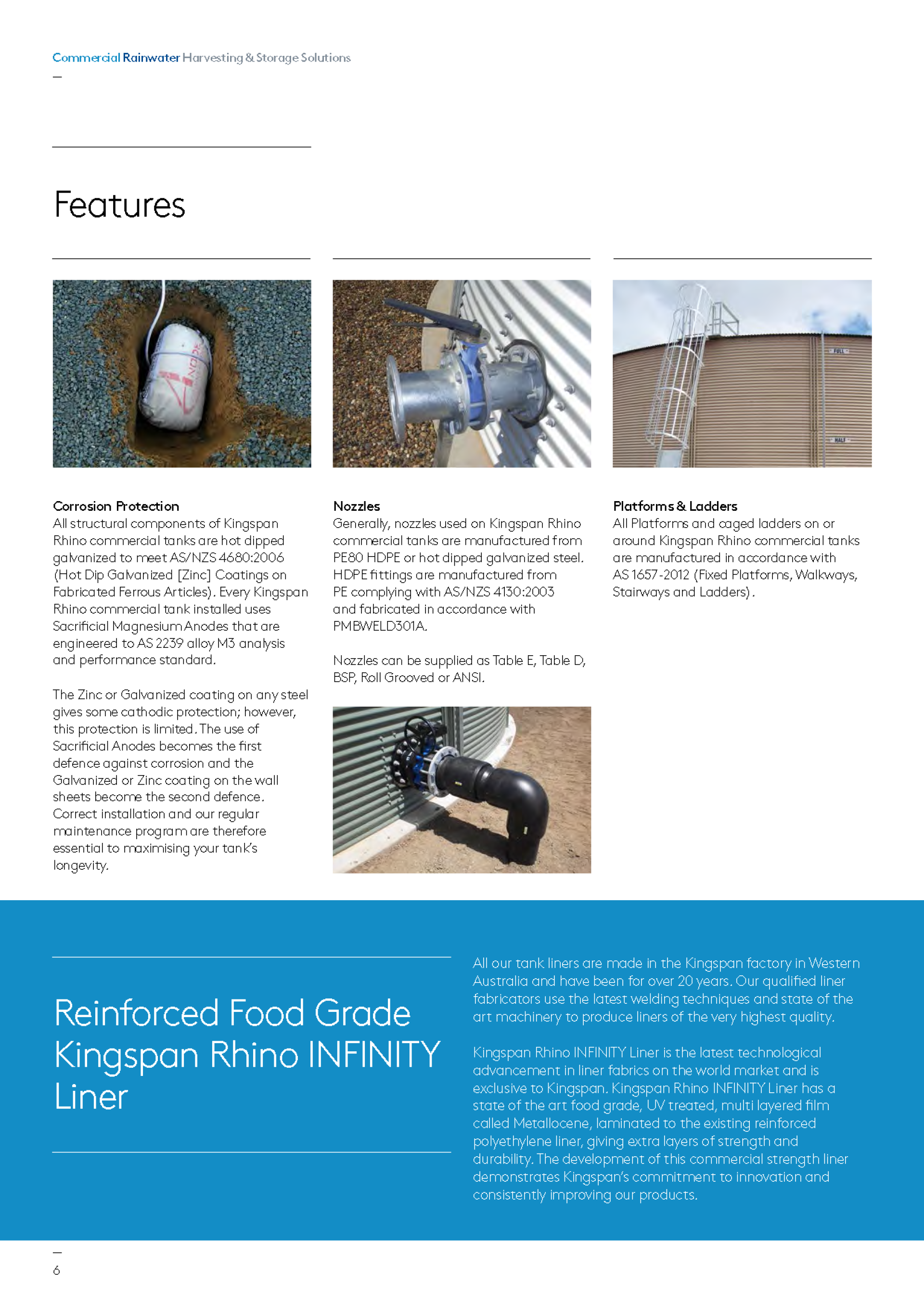 Kingspan Rhino Commercial Tank Catalog by colorroof