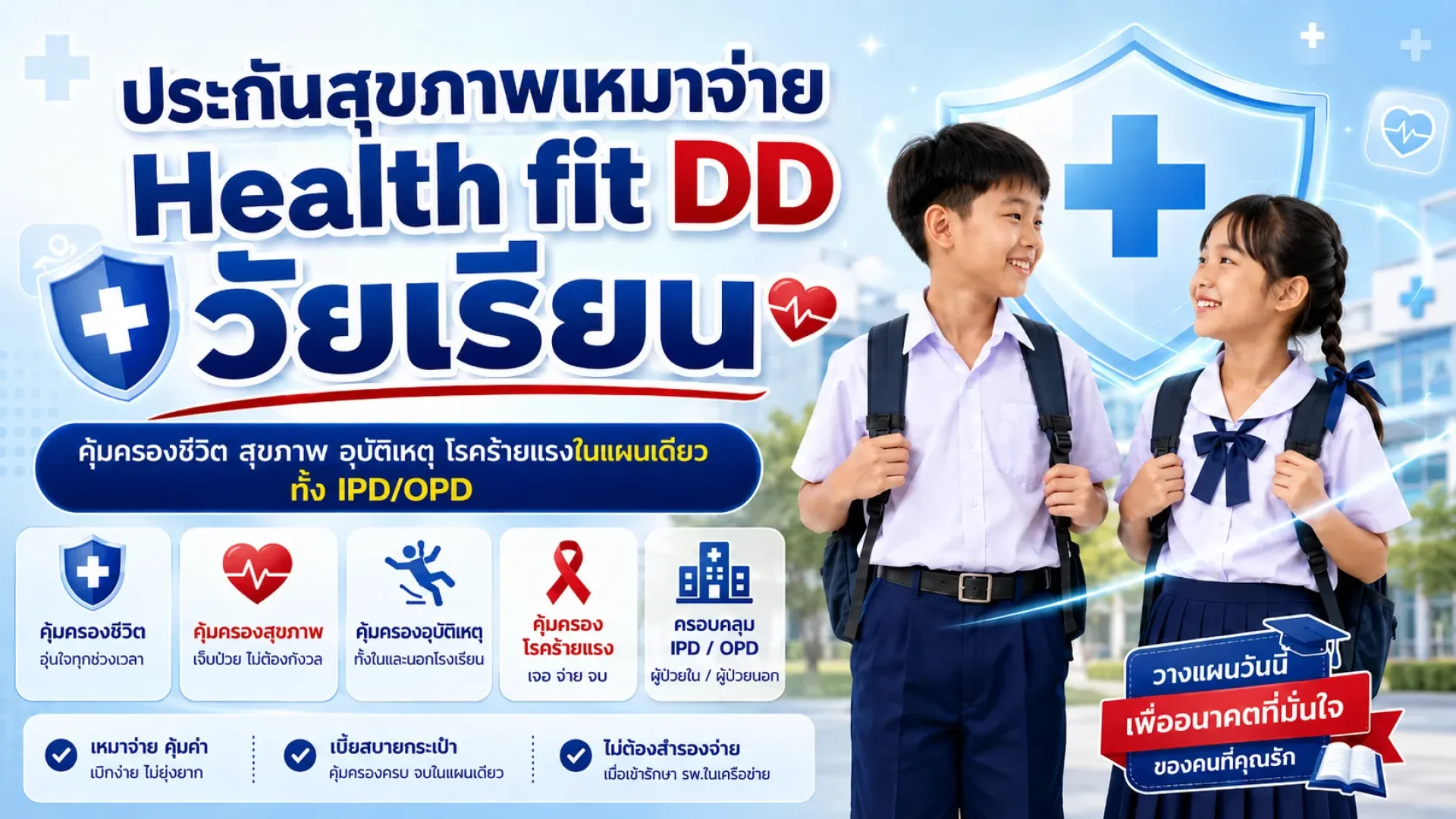 ประกันสุขภาพเหมาจ่ายไทยประกันชีวิต ประกันสุขภาพเหมาจ่ายไทยประกันชีวิต