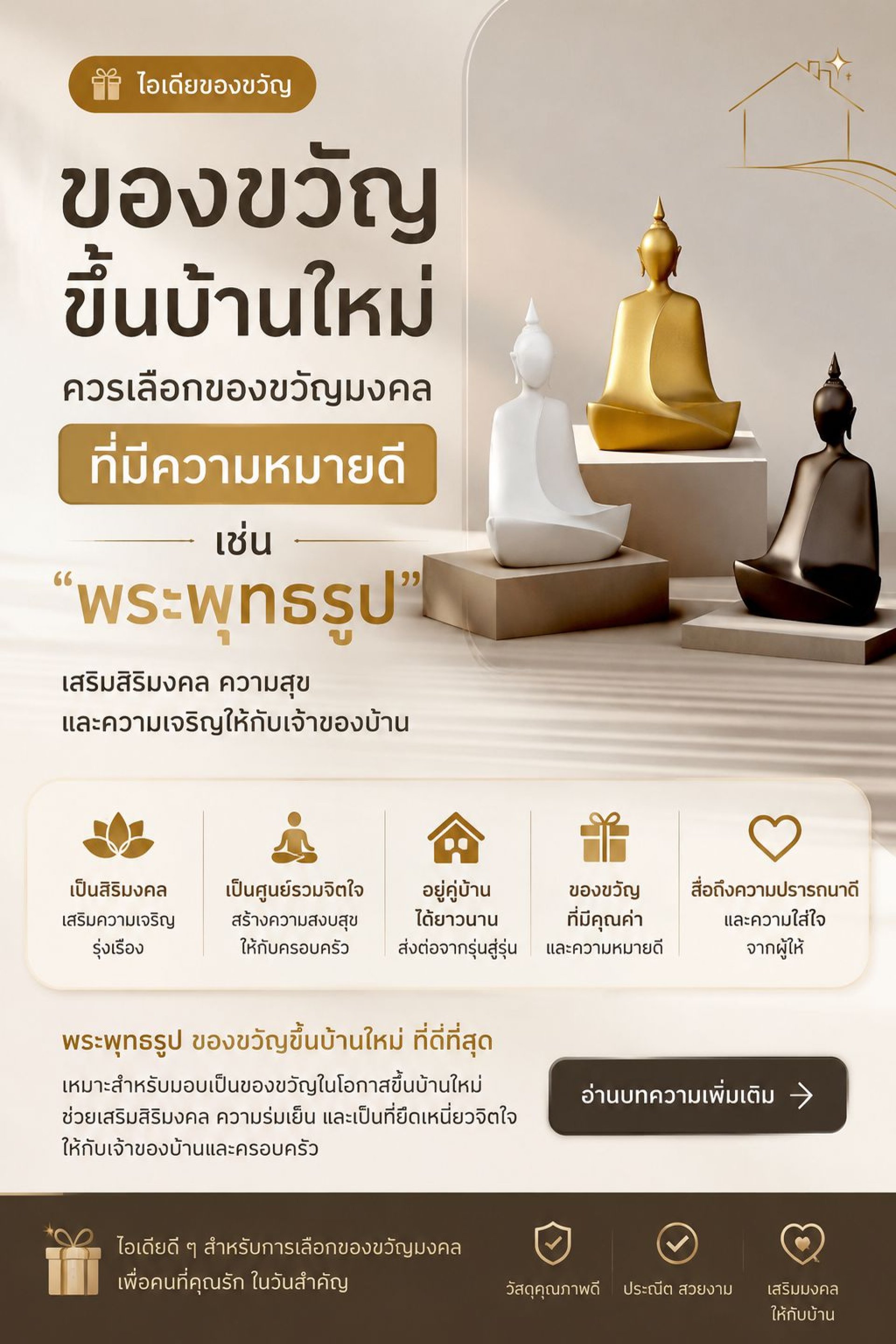 ของขวัญมงคลขึ้นบ้านใหม่_ให้พระพุทธรุป ของขวัญมงคลขึ้นบ้านใหม่_ให้พระพุทธรุป
