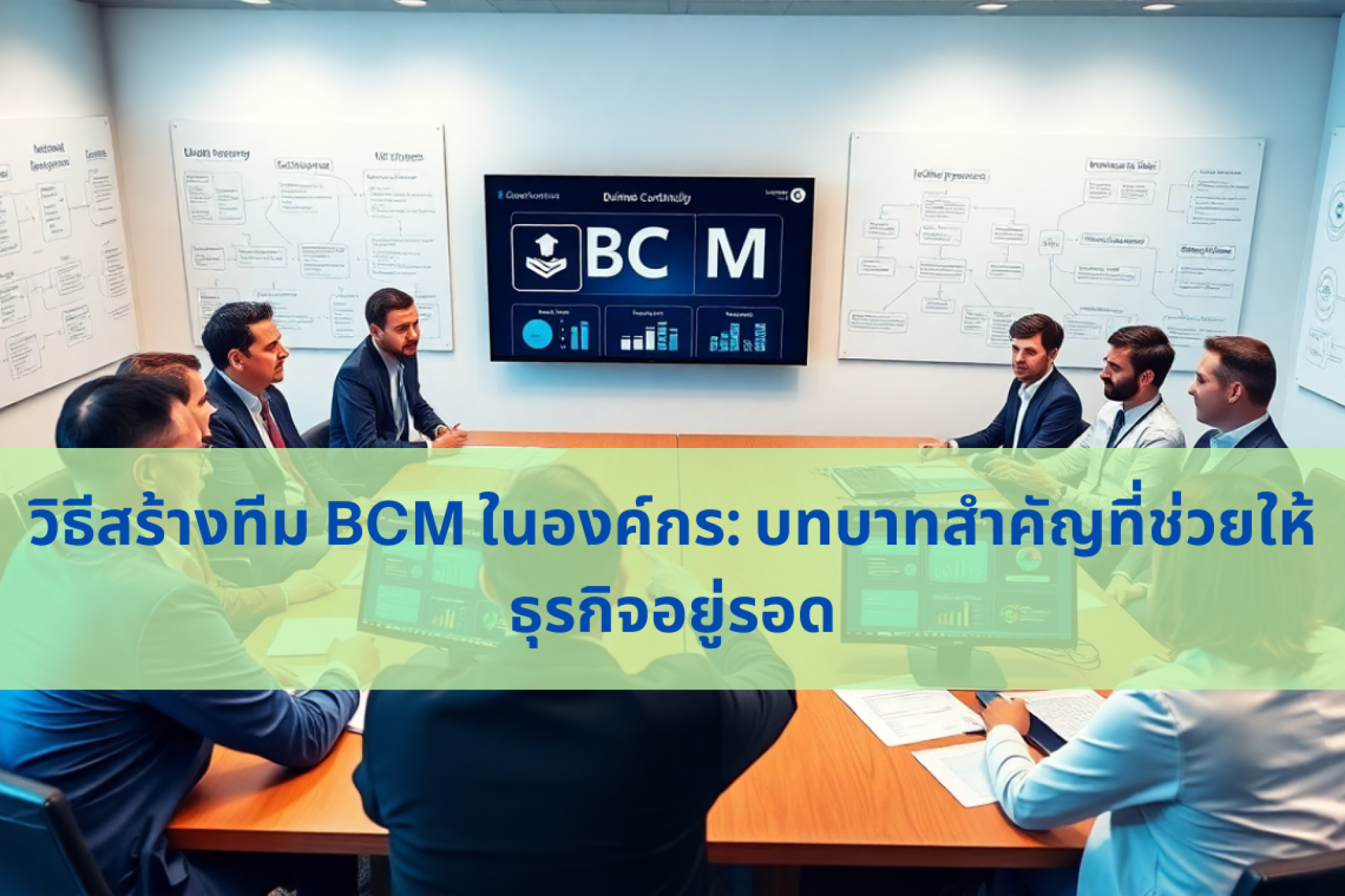 วิธีสร้างทีม BCM ในองค์กร: บทบาทสำคัญที่ช่วยให้ธุรกิจอยู่รอด