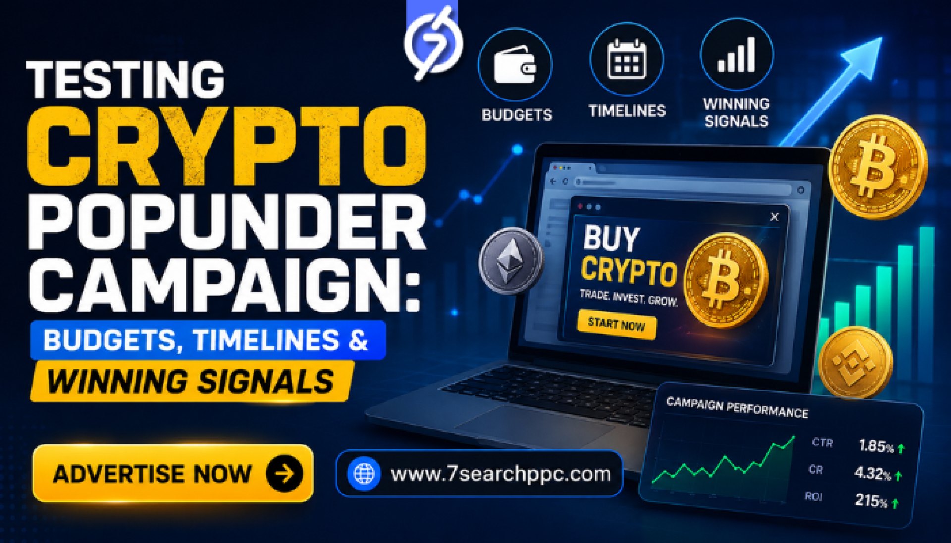 Crypto Popunder Campaigns