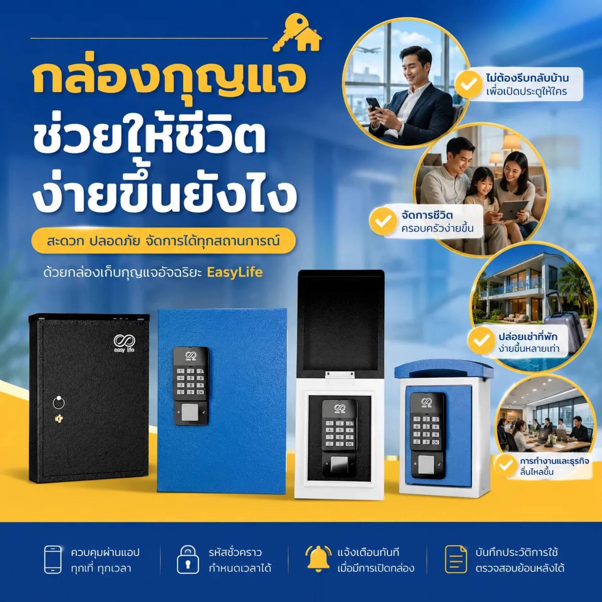 กล่องกุญแจช่วยให้ชีวิตง่ายขึ้นยังไง กล่องกุญแจช่วยให้ชีวิตง่ายขึ้นยังไง