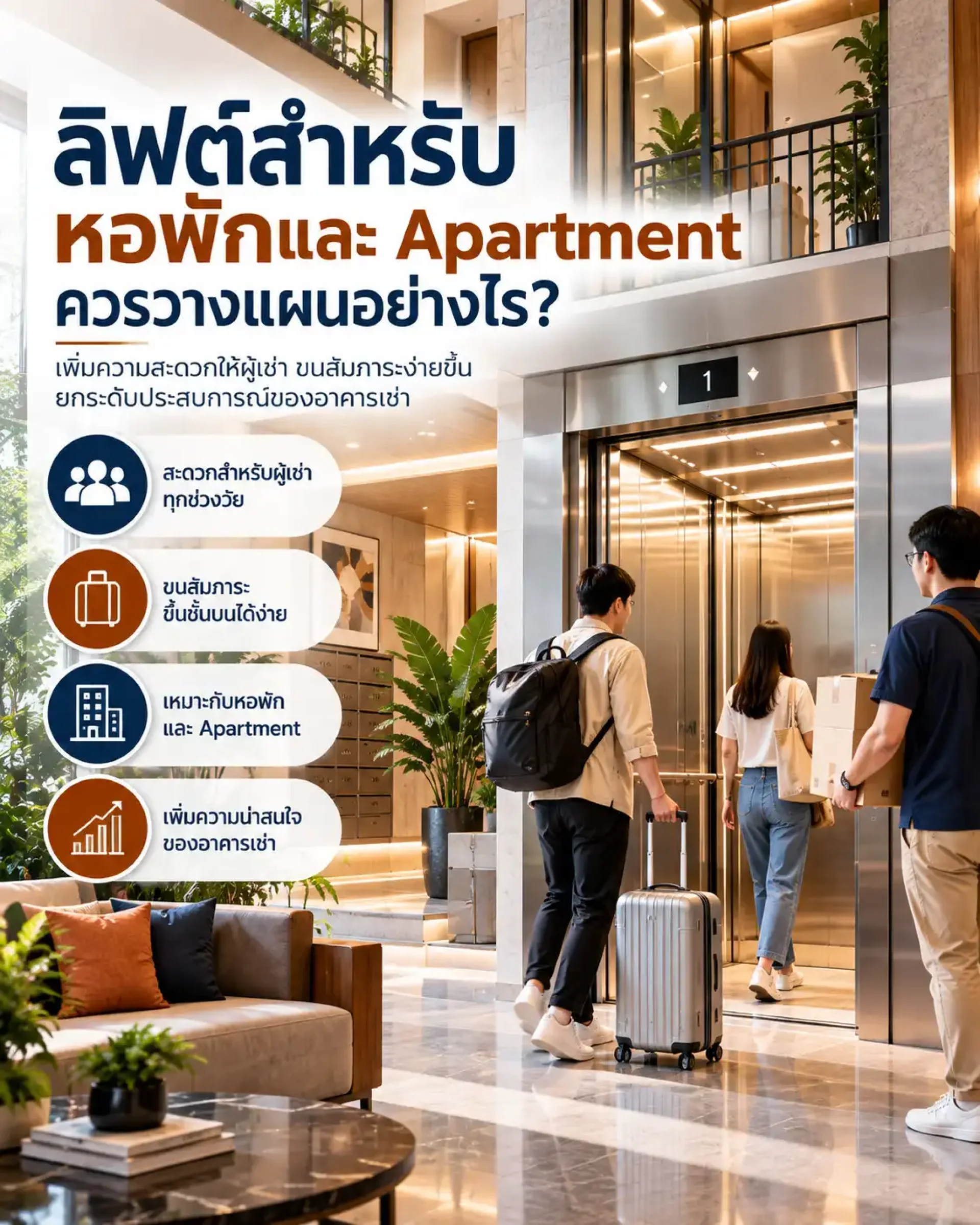 ลิฟต์หอพักและ Apartment สำหรับผู้เช่าและการขนสัมภาระ ลิฟต์หอพักและ Apartment สำหรับผู้เช่าและการขนสัมภาระ