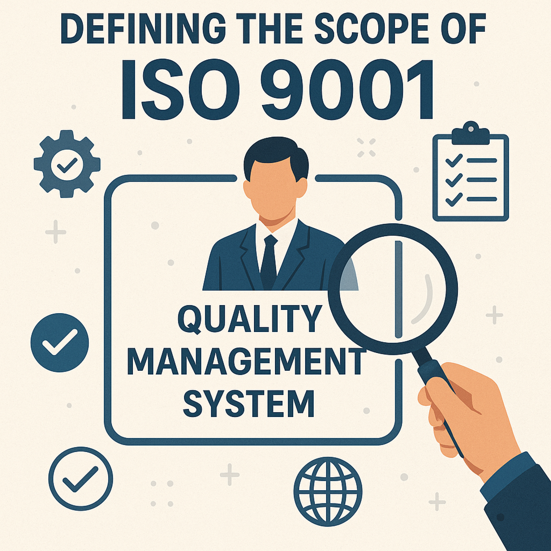 การกำหนดขอบเขตของระบบบริหารคุณภาพใน ISO 9001 (QMS Scope)