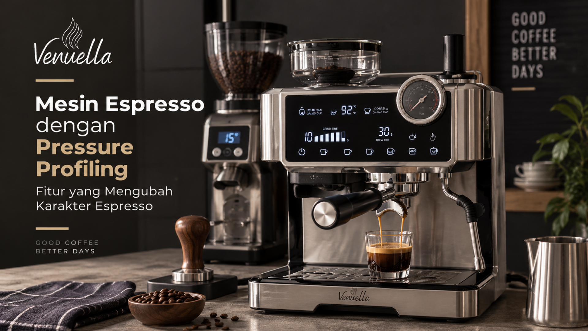 Mesin Espresso dengan Pressure Profiling, Ini Pengaruhnya Mesin Espresso dengan Pressure Profiling, Ini Pengaruhnya
