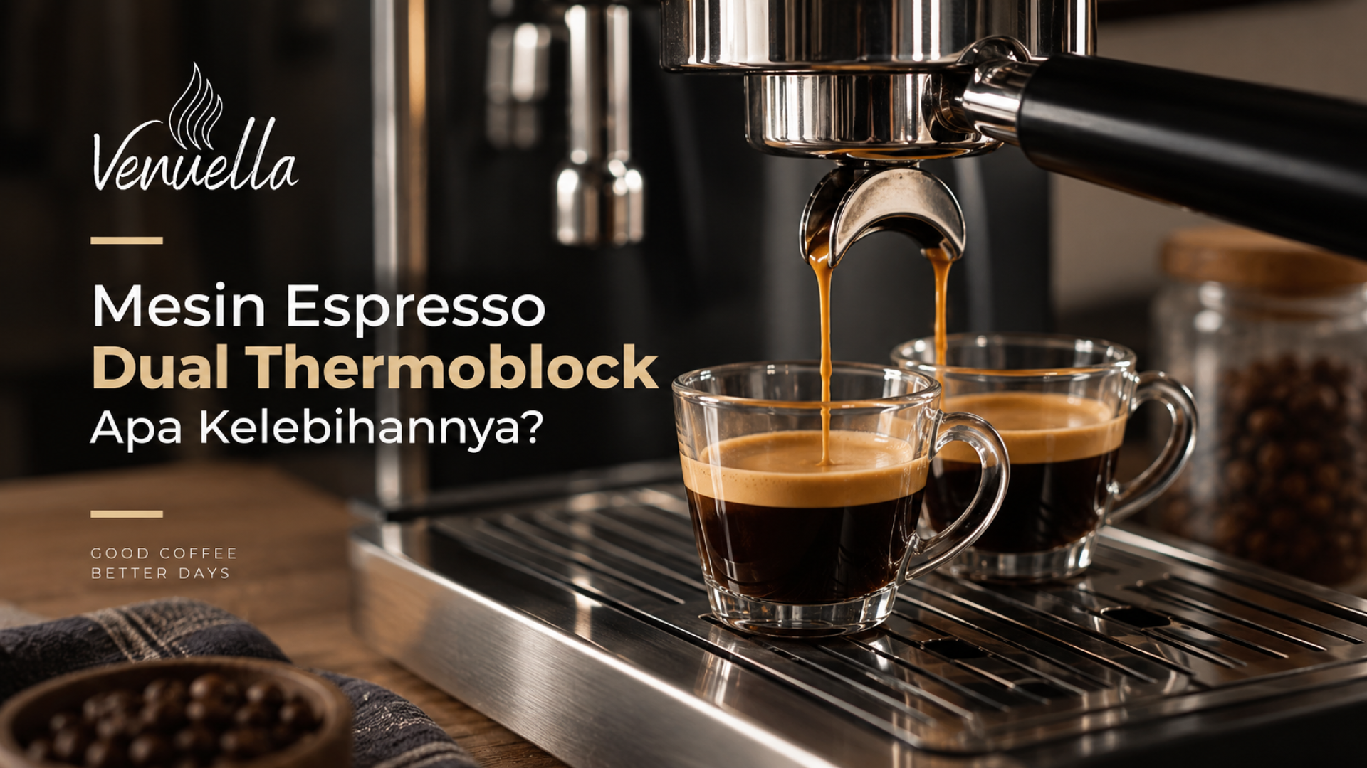 Mesin Espresso Dual Thermoblock, Apa Kelebihannya? Mesin Espresso Dual Thermoblock, Apa Kelebihannya?